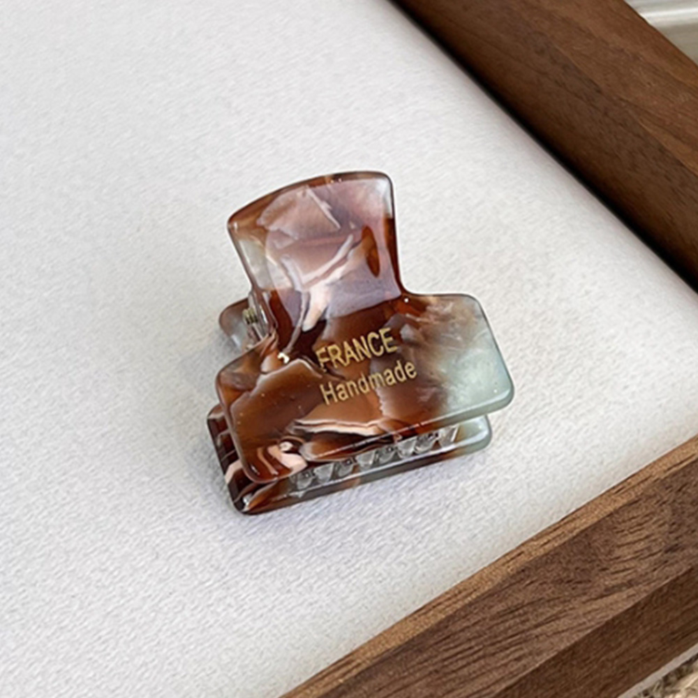 [2개 세트] 바네코 고급 마블 미니 앞머리 집게핀 8,200원