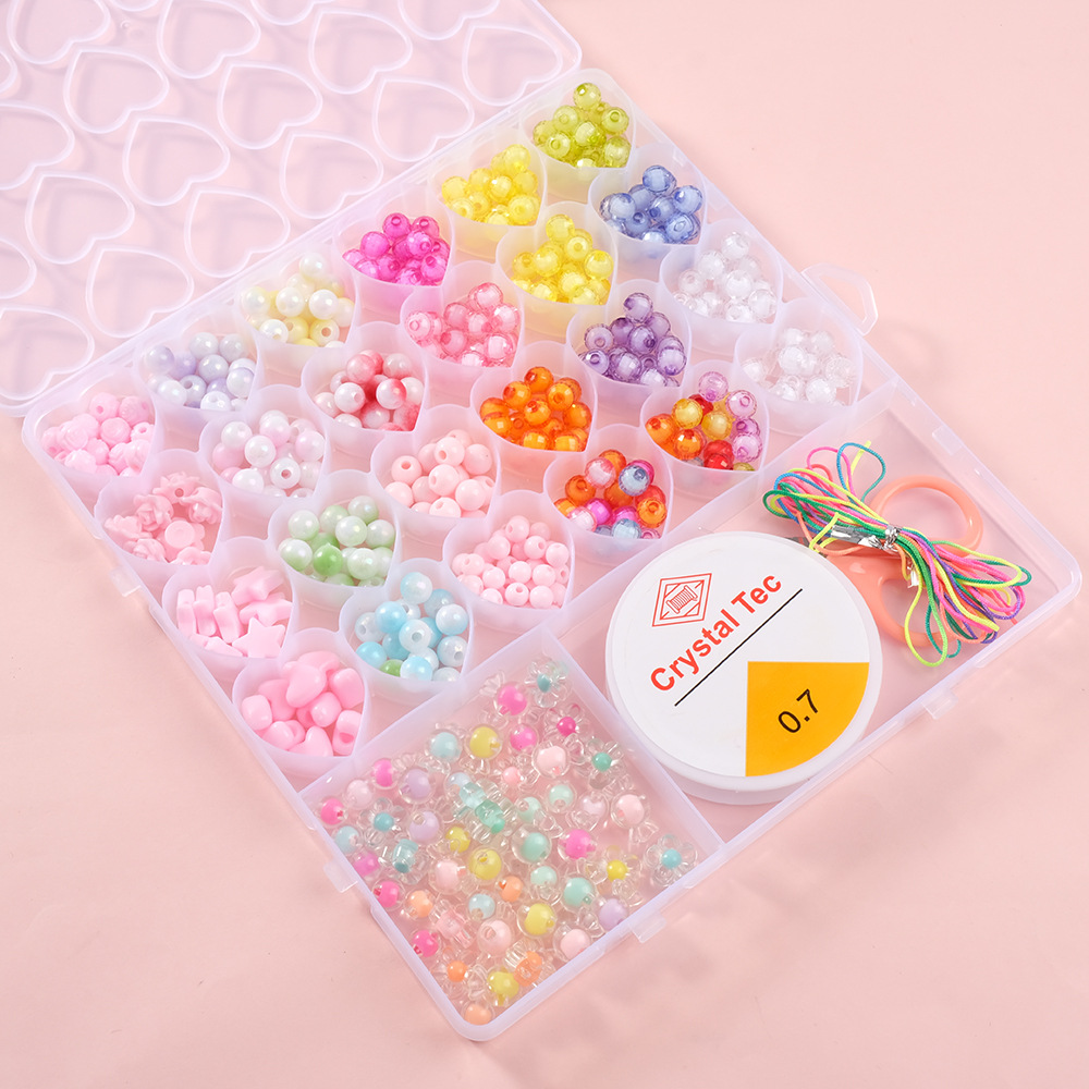 윰스 하트케이스 26색 DIY 비즈 세트, 타입 A, 1세트 10,200원