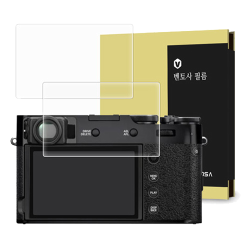 벤토사 후지 X-100V 카메라 강화유리 액정보호필름 2p 세트, VTS-CCDF, 1세트 10,900원