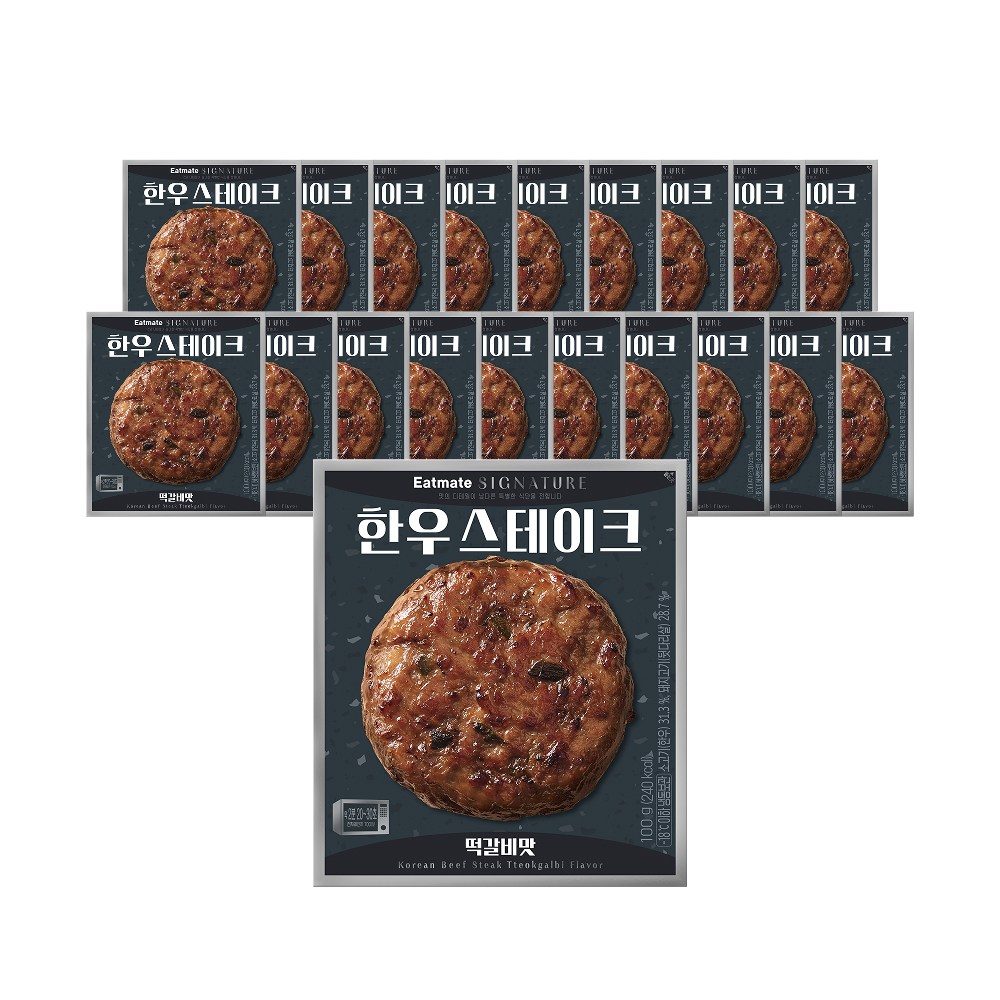 [랭킹닭컴] 잇메이트 한우스테이크 떡갈비맛 67,400원