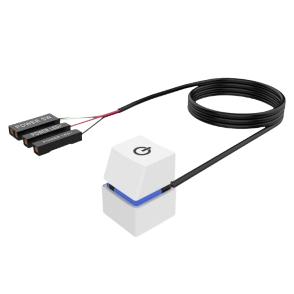 아이코어스 PC 외부 전원 스위치 화이트, 1개 5,800원