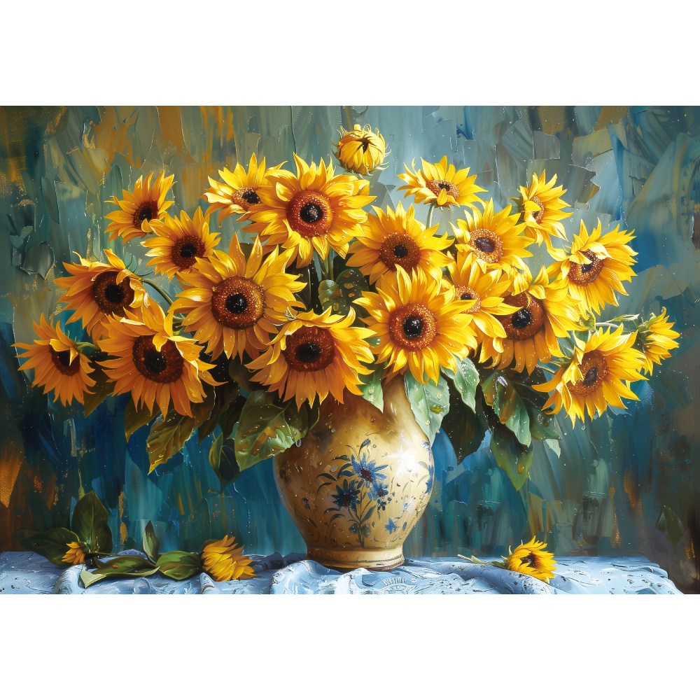 <토이앤퍼즐> 1000조각 직소퍼즐 온라인 전용, 1개, 햇살을 담은 해바라기, 1000피스 14,800원