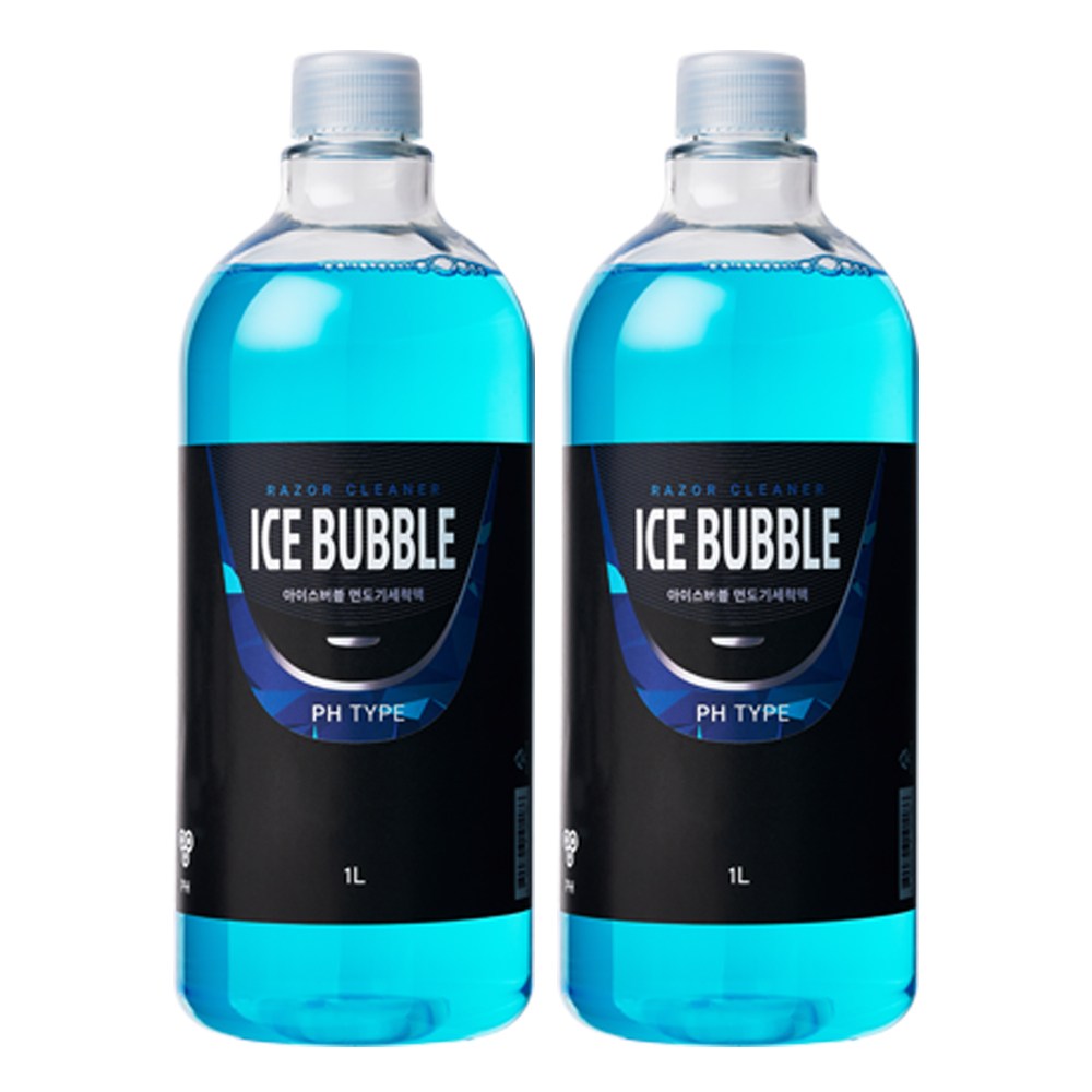 아이스버블 면도기세척액 1L 브라운/필립스/파나소닉 전기면도기 호환 리필액 22,000원