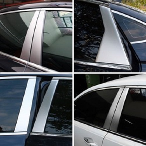 금창 스텐기둥몰딩/ B필러커버/ 쌍용차종모음, 올뉴 렉스턴 6P 43,000원