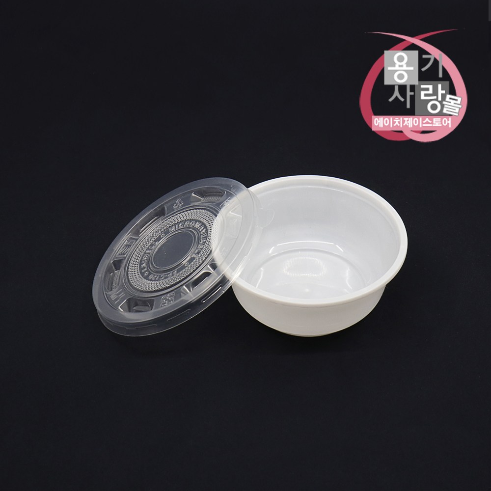 죽용기 P-360 세트 포장용기 화이트 360ml 600개 87,900원