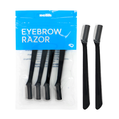 넬릭 깔끄미 뚜껑식 눈썹 정리 칼, 4개, 블랙 5,000원