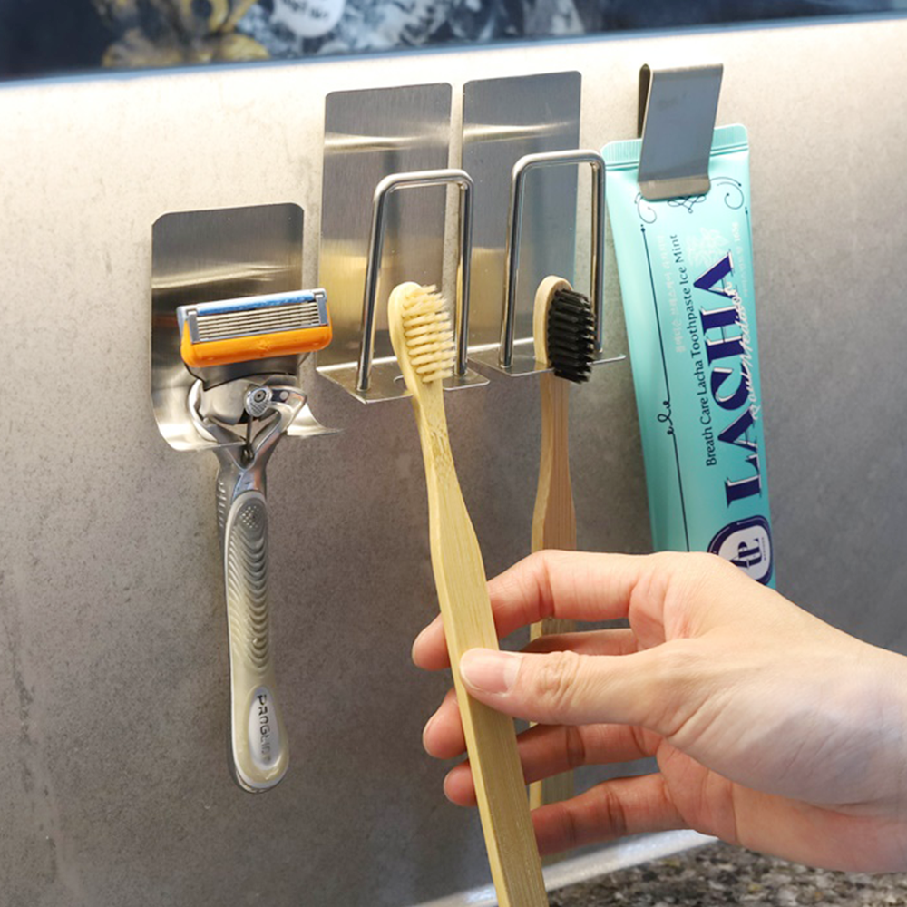 디블릭 무타공 스테인리스 칫솔걸이, 단일색상, 1세트 5,980원