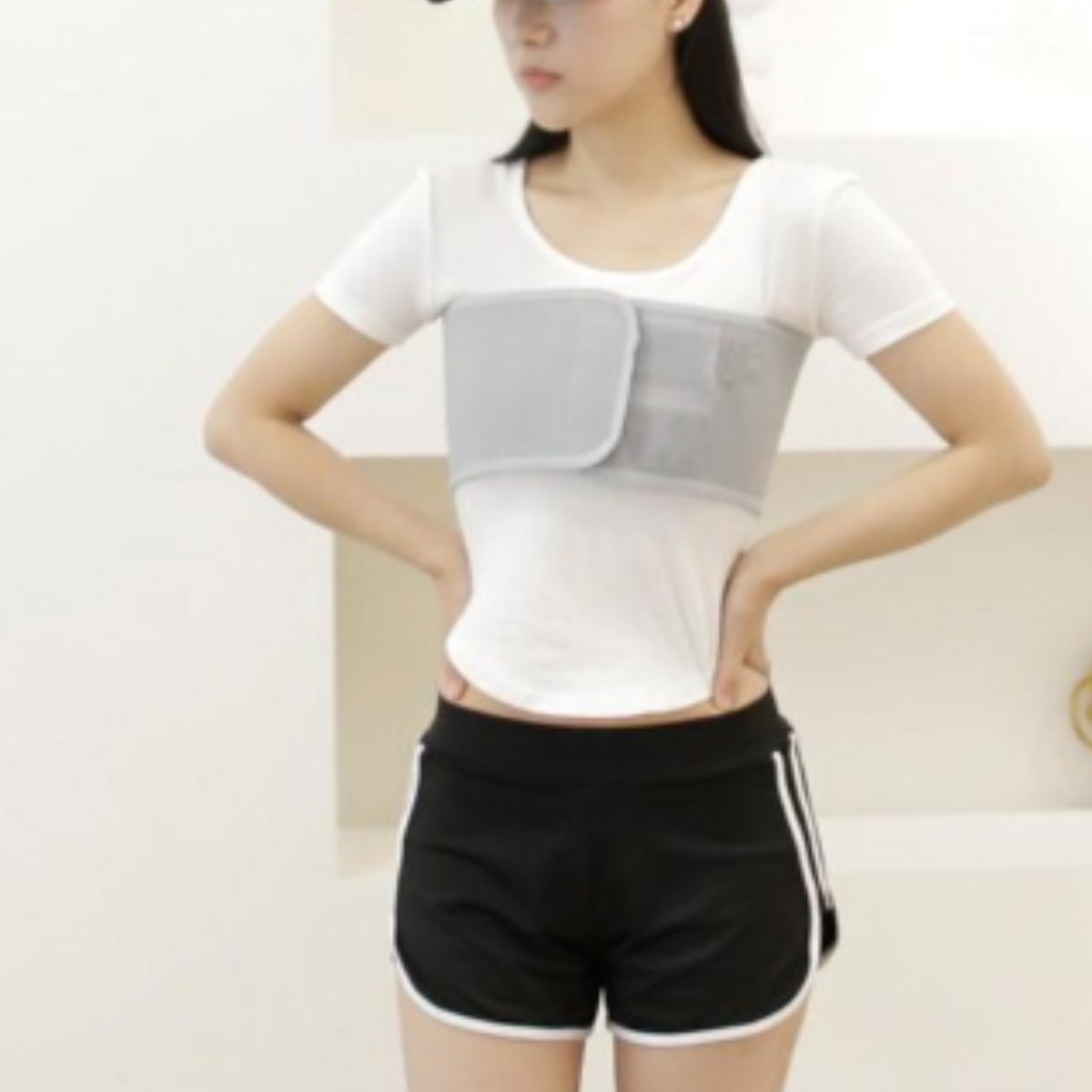 의사책 CB-M872 회색 갈비가슴 늑골보호대 1등급 신고 의료기기, 1개, 그레이 23,800원