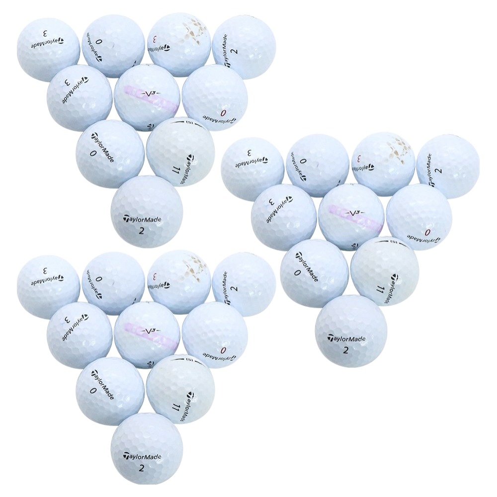 테일러메이드 유니크에픽 혼합 골프공 로스트볼 A 42.67mm, 화이트, 30개 24,000원