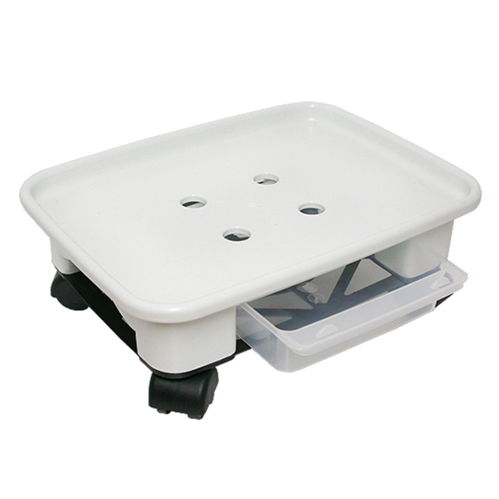 플라팜 이동식 직사각 화분받침대 2호, 화이트, 1개 15,940원