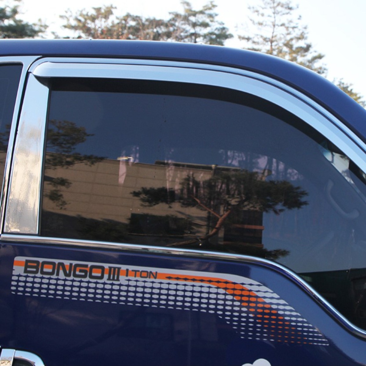 오토크로바 봉고3 더블캡 크롬썬바이져 선바이저 썬바이저, 1.봉고3 크롬썬바이져(2P세트), 기아 34,800원