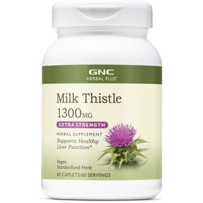 GNC 밀크 씨슬 1300mg 엑스트라 스트렝스 캐플렛, 60정, 1개 42,290원