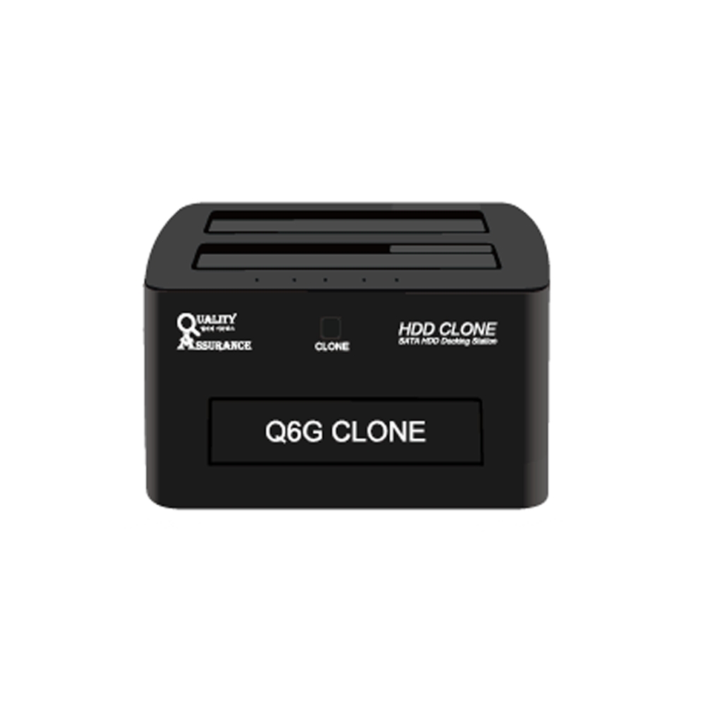 퀄리티어슈런스 2BAY 하드 도킹 스테이션 Q6G CLONE + USB 3.0 케이블 + 전원 어댑터 23,430원