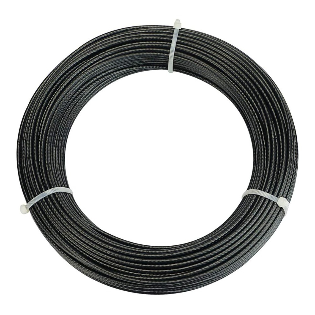 리우툴 코팅와이어 로프 1M 절단(수량만큼 연결) 1.2mm~5mm 빨래줄 농업 유인줄 코팅 와야 투명 블랙, 1개 600원