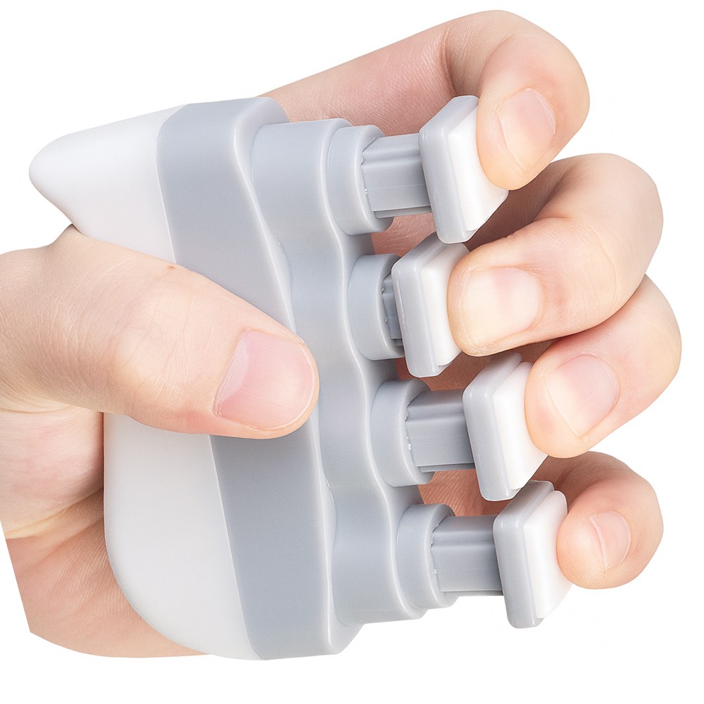 강도조절 손가락 악력기 재활훈련 운동기구 홈트 2개입, 2개, 회색 13,500원