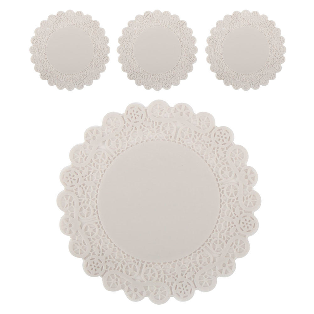 에이드엘 실리콘 도일리 컵받침 4p 6,560원