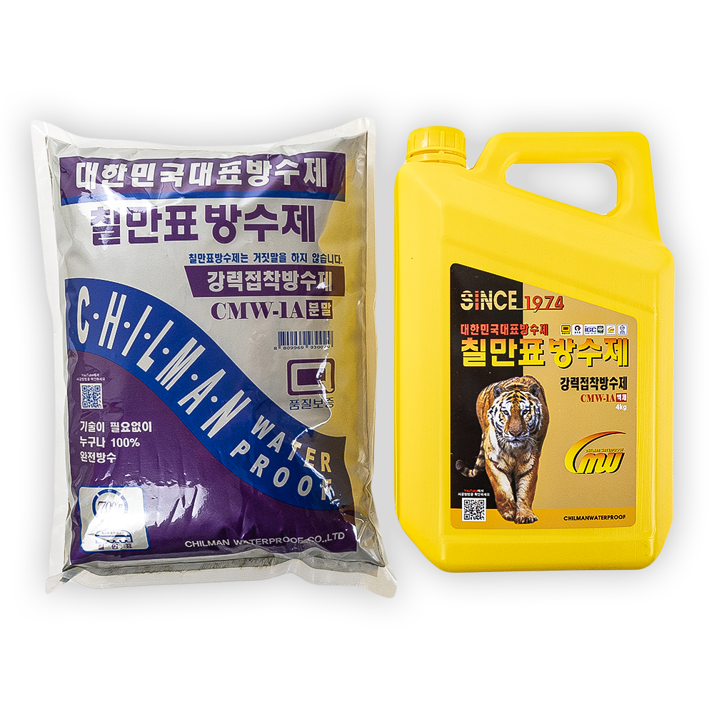 칠만표 강력접착 방수제 옥상 외벽 에폭시 우레탄 셀프 보수, 1세트 28,000원