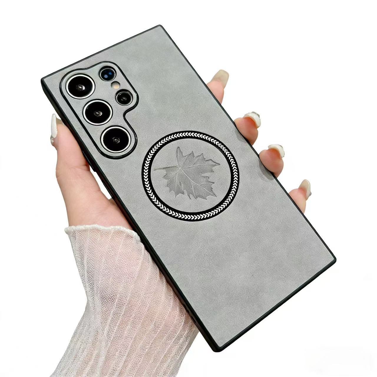 삼성 S26 시리즈 신상품 마그네틱 케이스 스웨이드 단풍 적용 16,800원