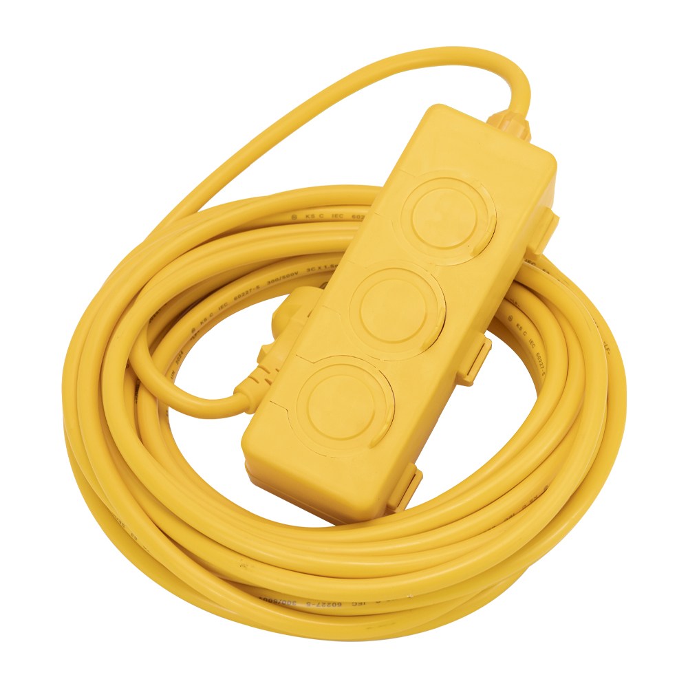 국산 4,000W 고용량 산업용 전기연장선 3구 캠핑 리드선 작업선 19,000원