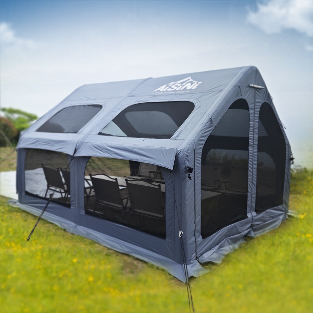 AISINI 확장형 자동 에어 타프쉘 타프스크린 그늘막 텐트 대형 화재방지 난연재질, 애쉬그레이 1,060,000원