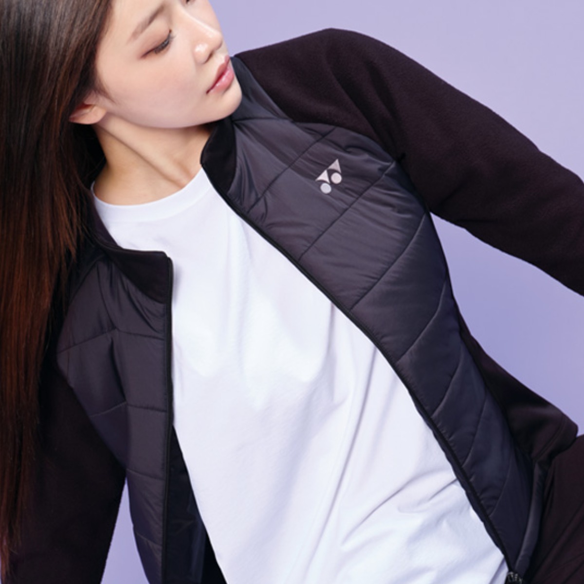 요넥스 233WU004F 배드민턴 여성 우븐패딩 트레이닝 자켓 39,200원