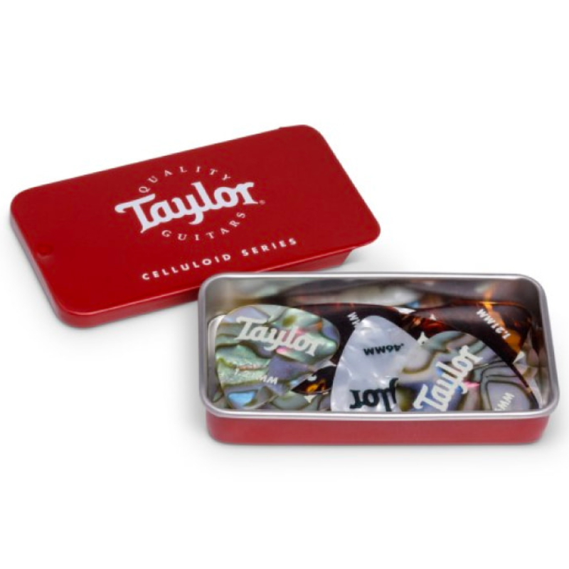 Taylor 테일러 셀룰로이드 피크 틴 케이스(셀룰로이드 피크 12개 포함), 1개 28,000원