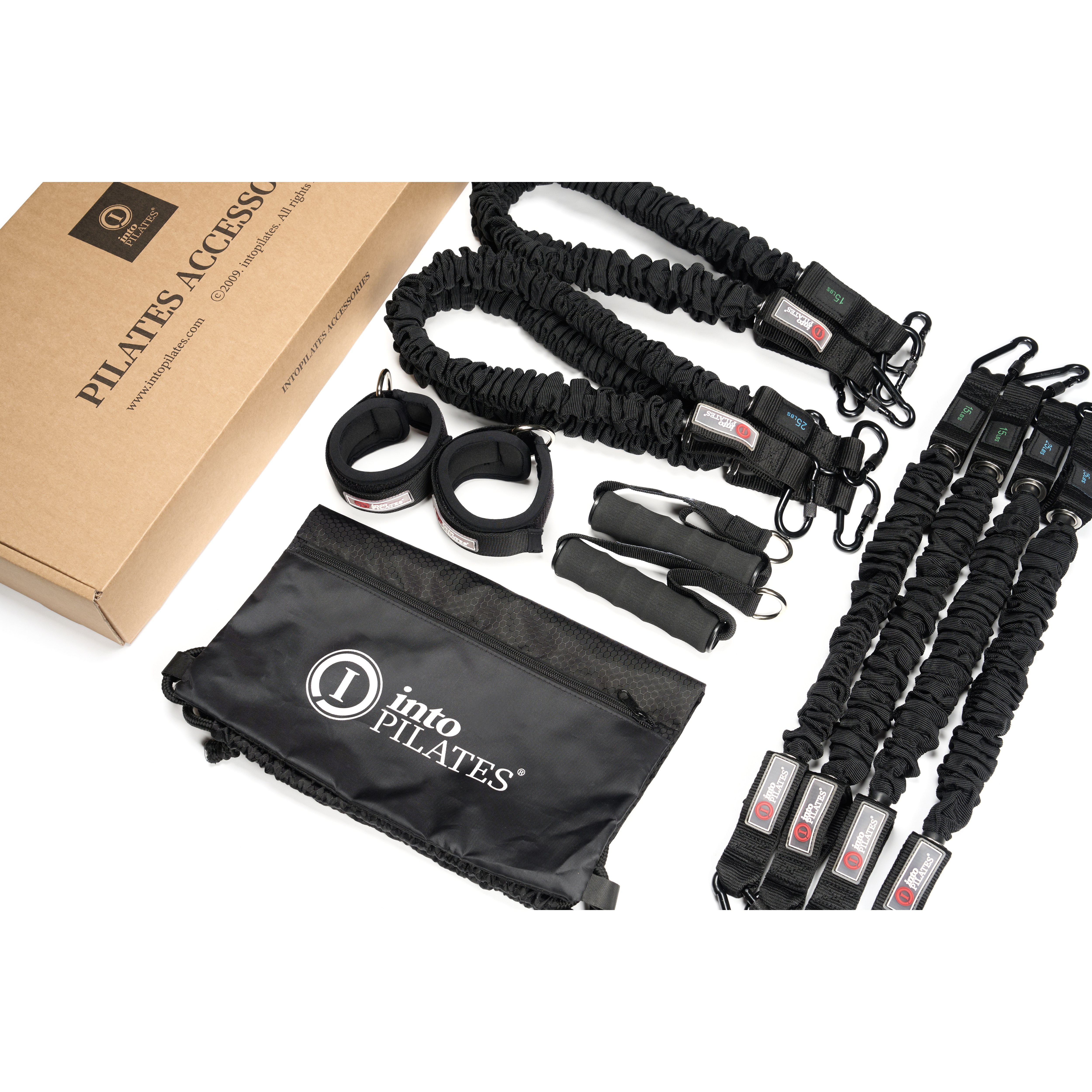 인투필라테스 튜빙밴드 필라테스밴드 스트레칭밴드 세트 for 콤비리포머, 캐딜락, 스프링보드, 1개 90,000원