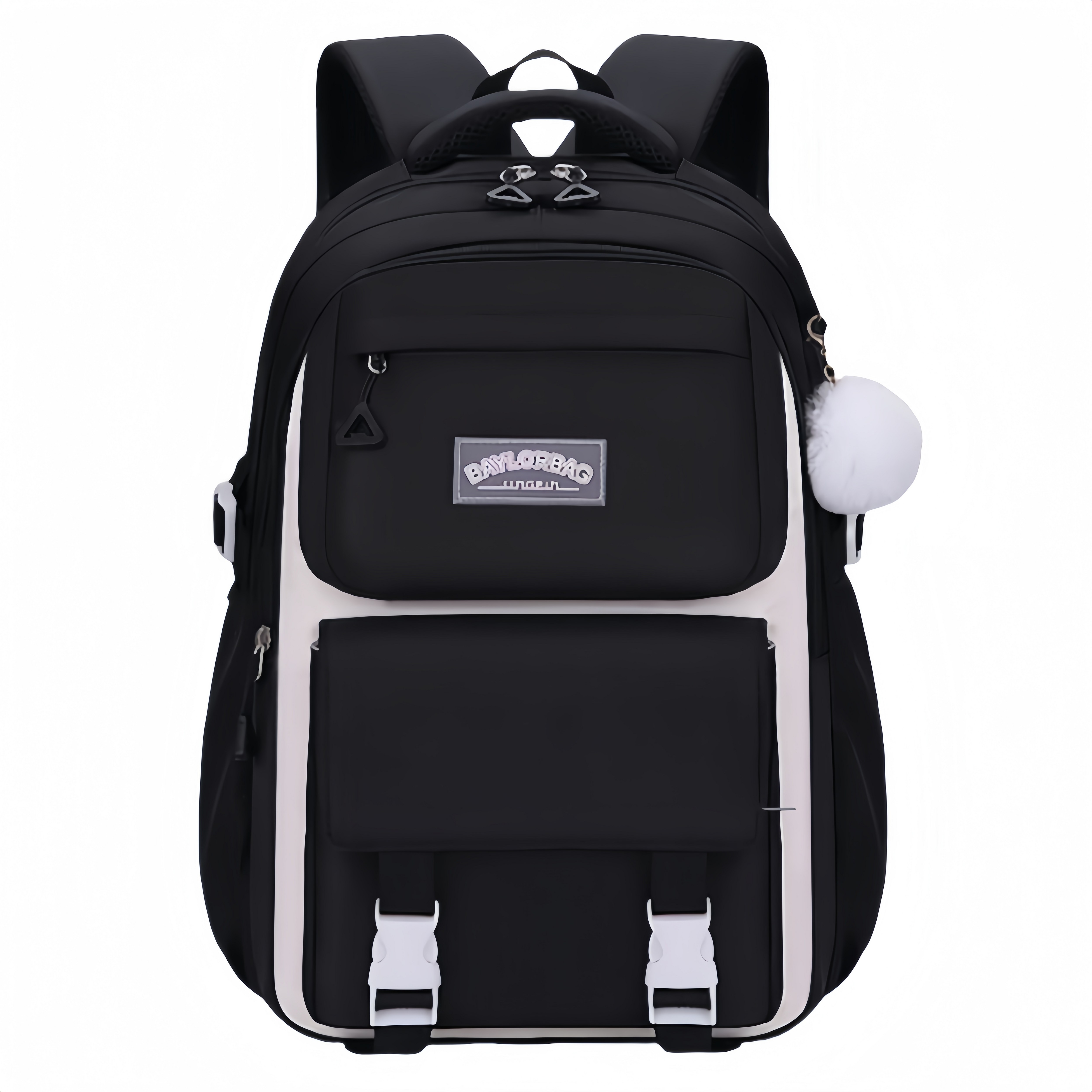 YUEMEIYD 귀여운 방수 데일리 학생 가방 대용량 고학년 멀티포켓 백팩 남녀공용 19,360원