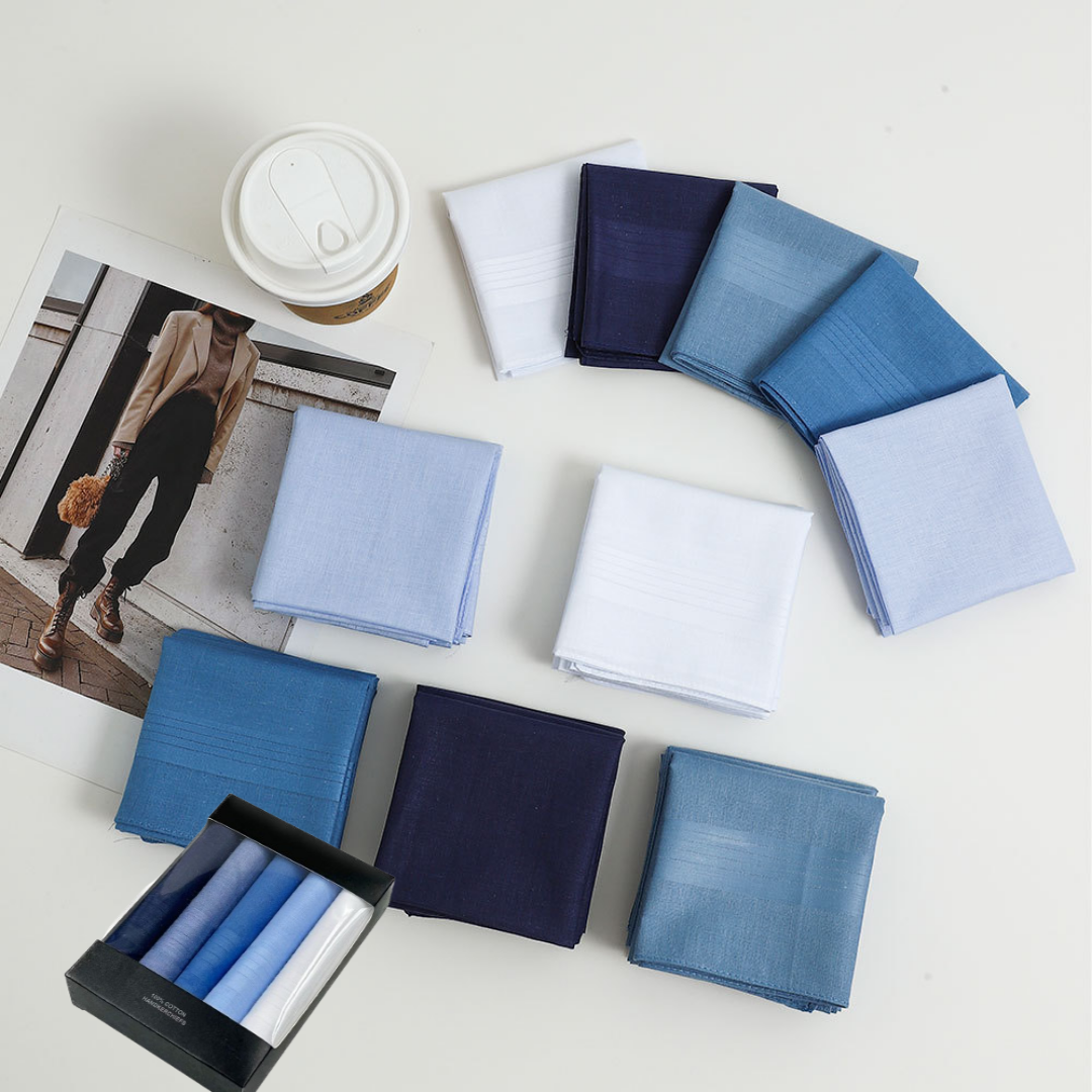 스타일러버 남자 순면 등산 5종 세트 손수건 10,000원