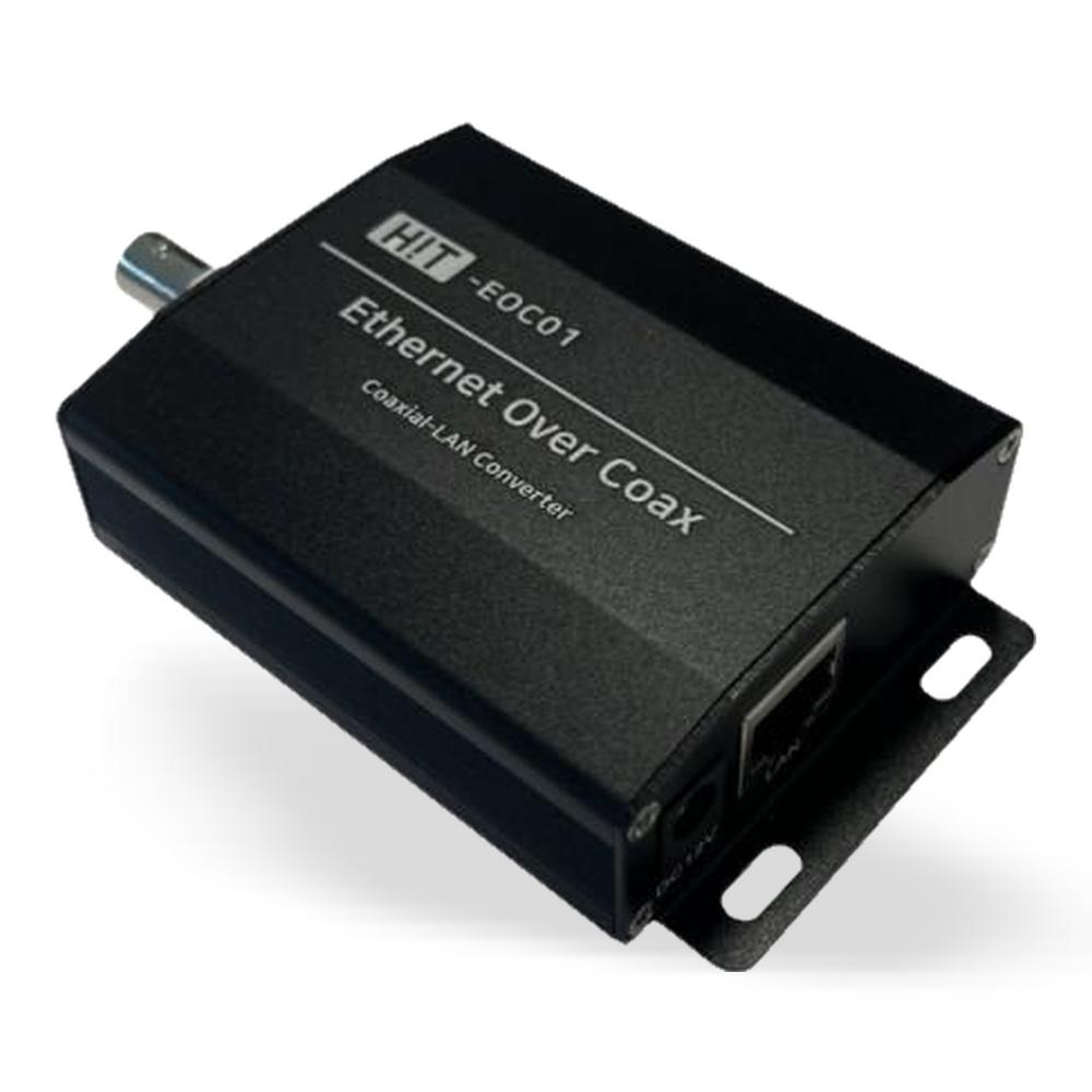 HIT-EOC01 EOC 2세대 [어댑터 포함] BNC동축케이블 변환 컨버터 IP 동축 변환기 84,550원