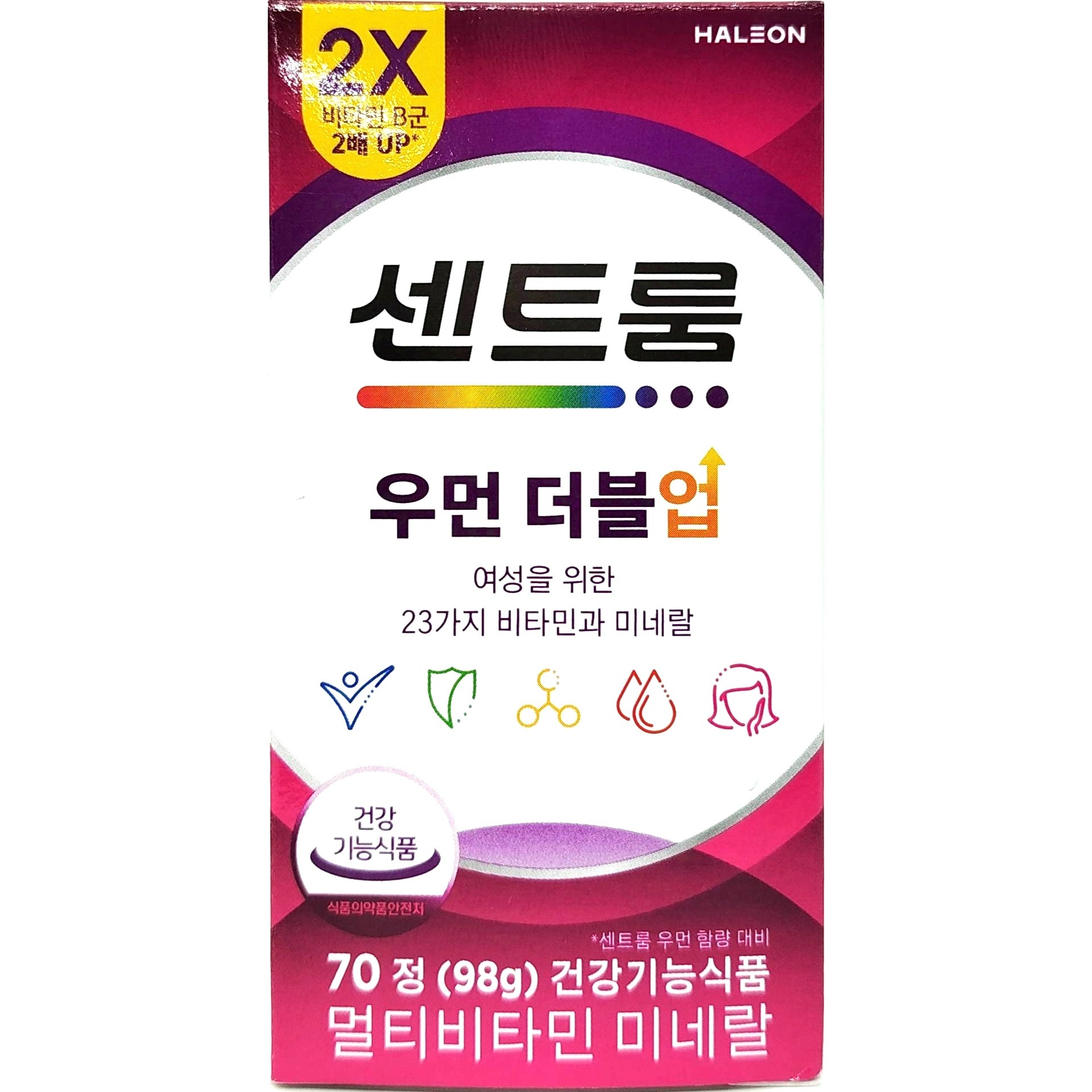 센트룸 우먼 더블업 멀티비타민, 70정, 1개 31,990원