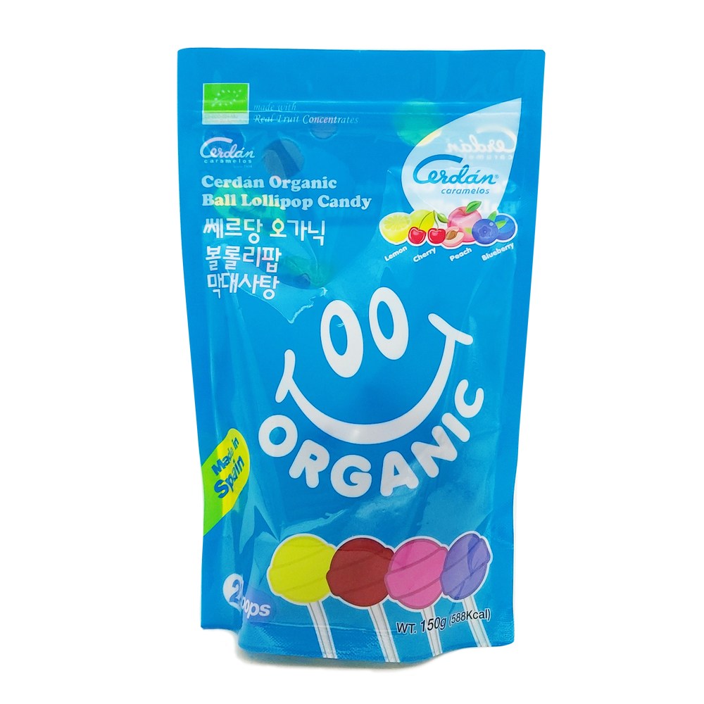 쎄르당 오가닉 볼롤리팝 유기농 막대사탕 10,800원