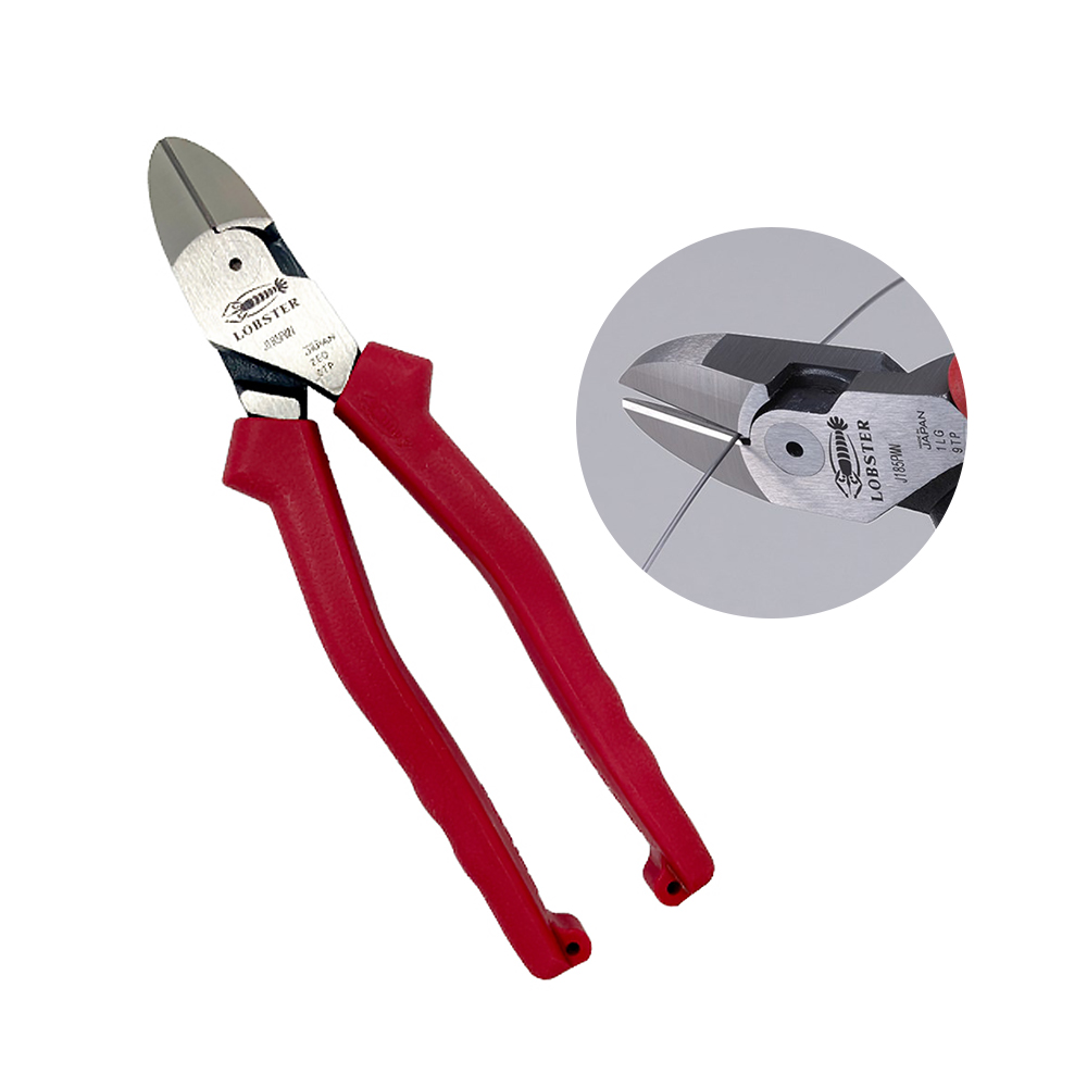 로브스터 강력니퍼 J185PWN 7인치 일제 편심 니뻐 뺀치 절단공구 전선 와이어 케이블 커터 전기공사 수공구 엘라스토머그립 강선 절단가능 일본산 철선 피아노선 컷팅 니빠 배선공사 42,000원