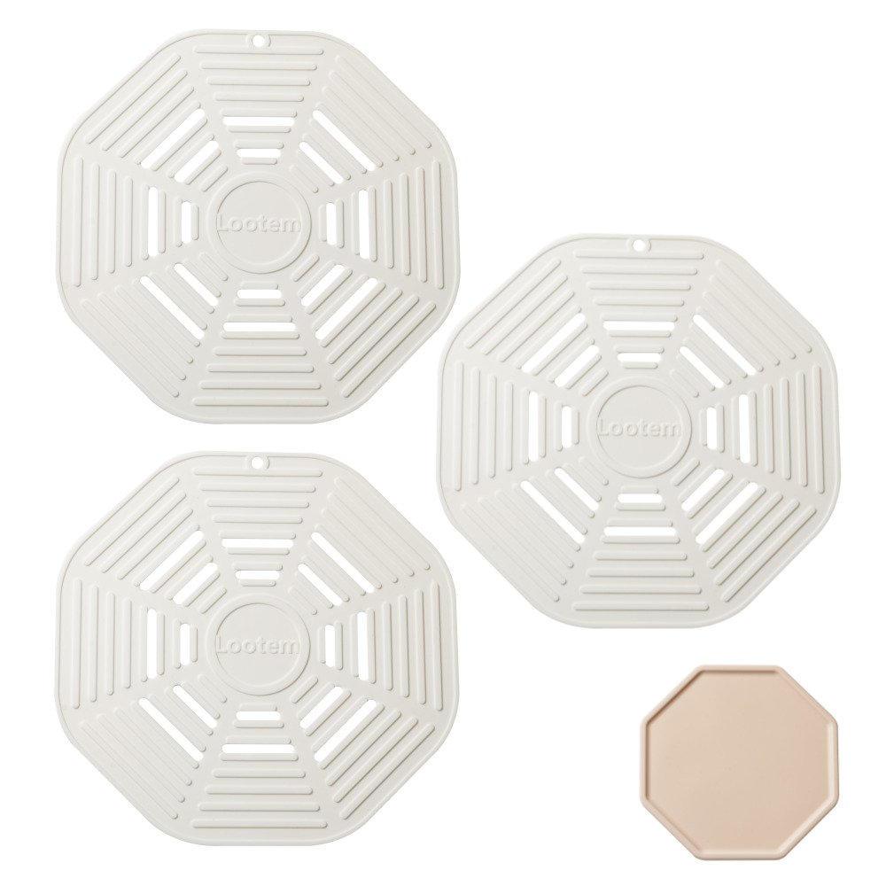 LOOTEM 인덕션 보호 매트 내열성 실리콘 인덕션 매트 국내산+티코스터1P 23,100원