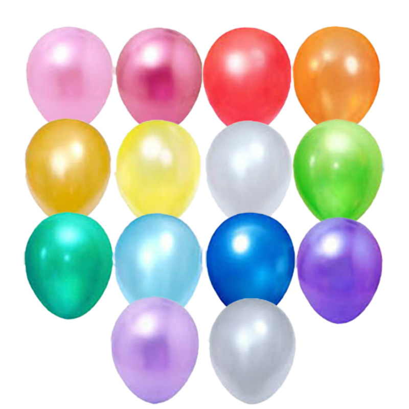 Party Club 30cm펄풍선(50입) 색상 15종, 화이트, 50개입 6,100원