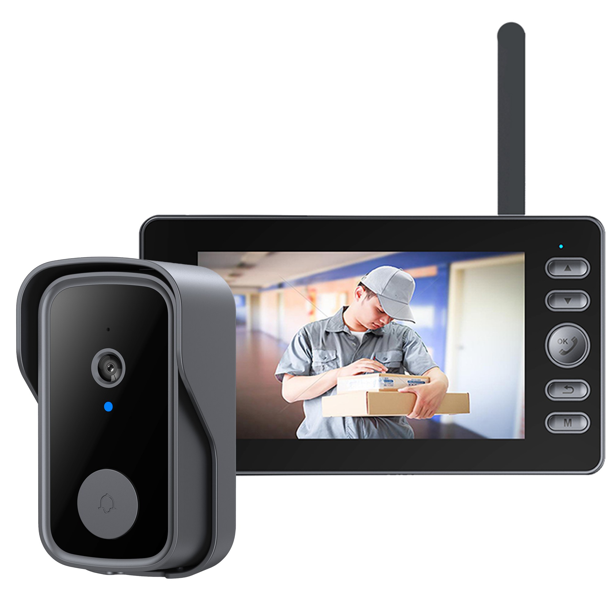 RUNDX 현관 무선 초인종 스마트 블루투스 비디 인터폰 79,800원