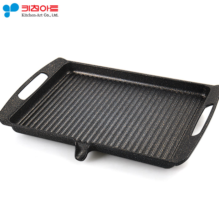 키친아트 빅로스트팬/대용량 구이팬/그리들팬/로스구이팬, 1개 31,900원