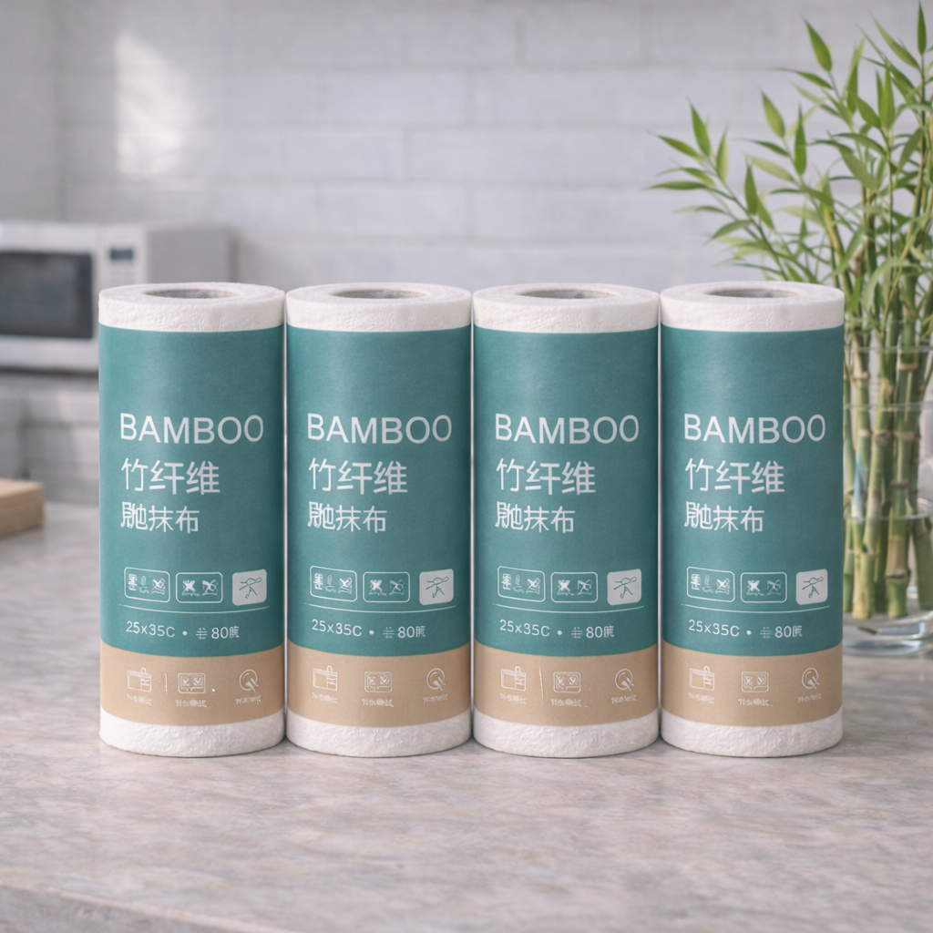 루베아 대나무 섬유 주방행주 흡수력 좋은 도톰한 잘라쓰는 다회용 행주 28cm, 4개, 20개 25,800원