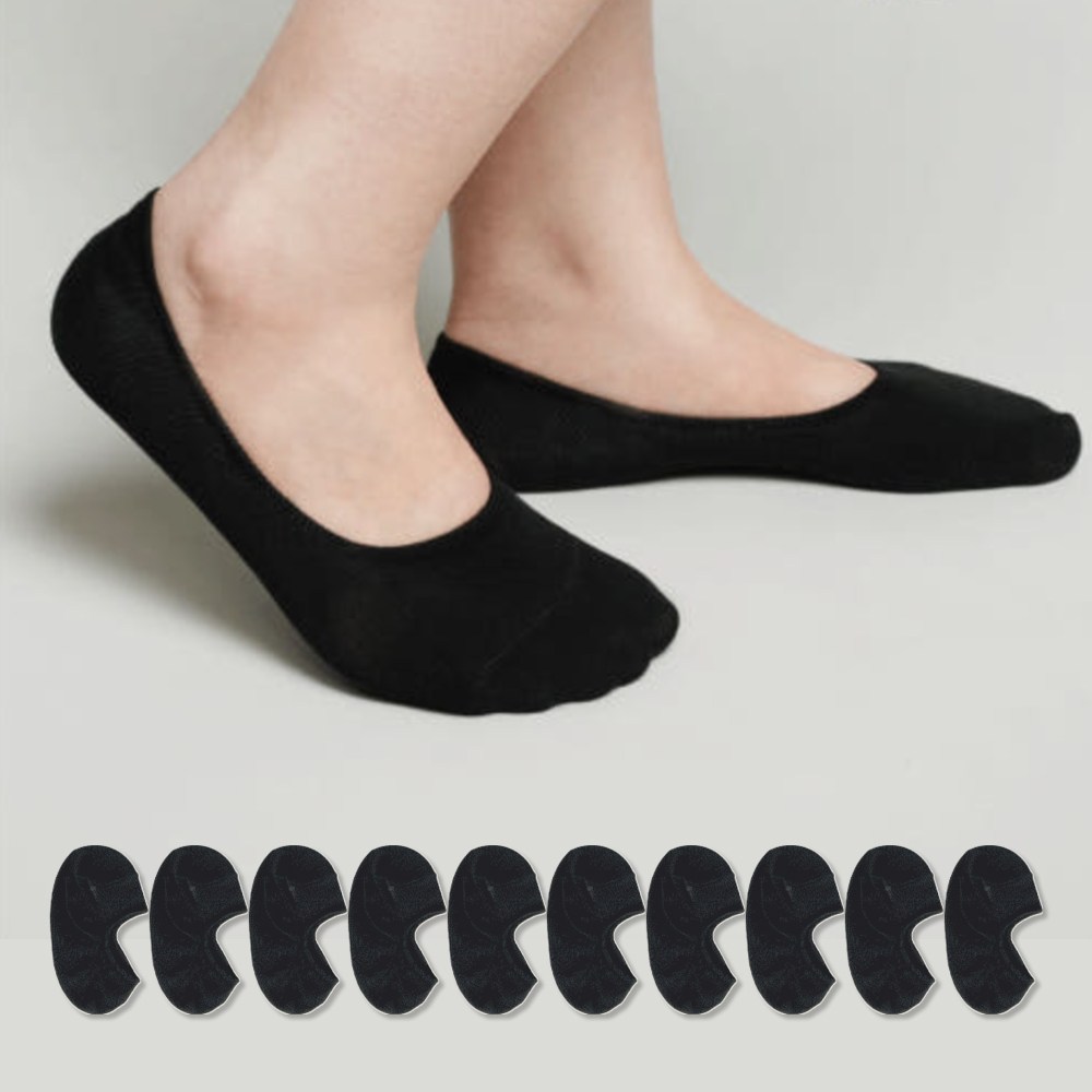 삭스영 여성용 페이크삭스 안벗겨지는 덧신 10켤레 7,400원