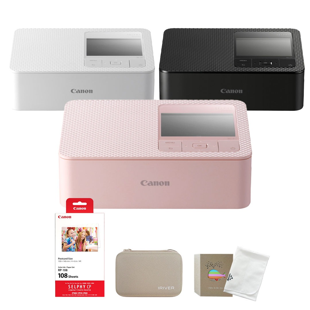 캐논 셀피 포토프린터 CP1500 + RP-108 용지+악세사리 패키지 (포토앨범/아이리버 하드케이스/포켓융) 237,000원