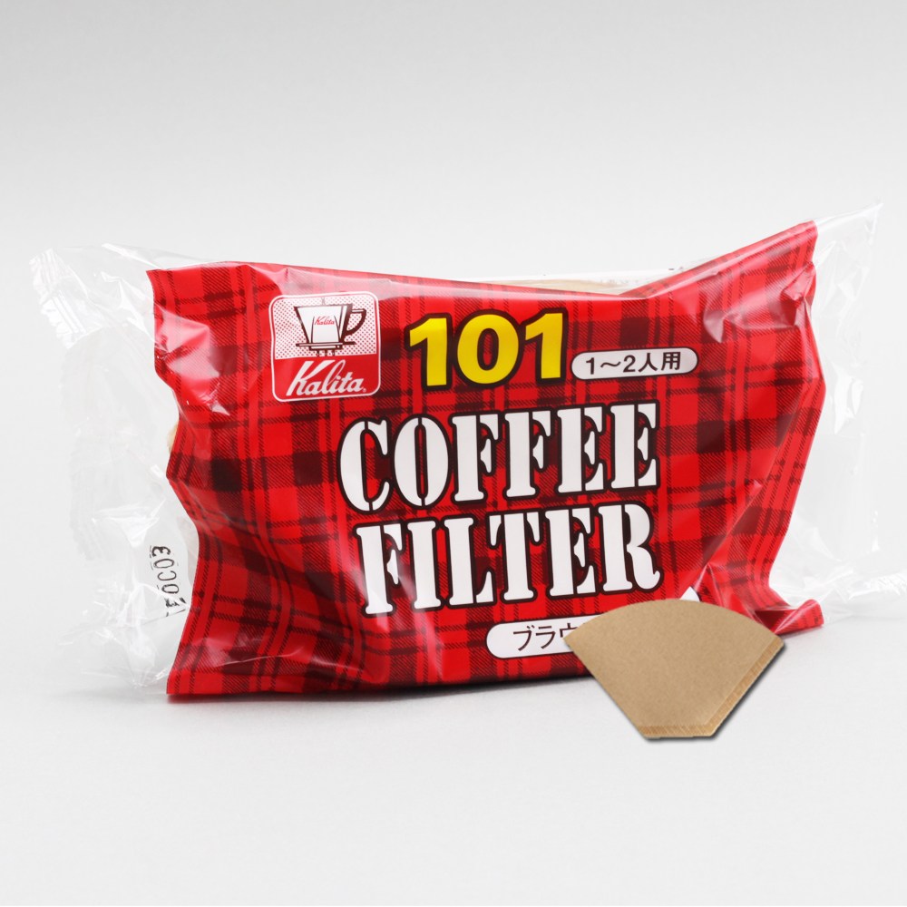 칼리타 여과지 커피필터 브라운 100매 (NK101)  핸드드립 칼리타필터 1인용필터 커피용품 홈카페 4,240원