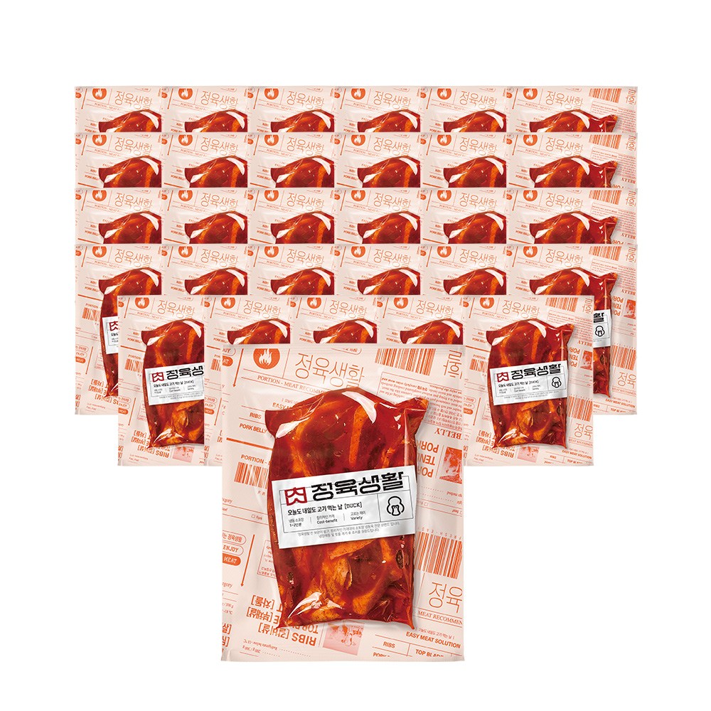 [무료배송/당일출고] 정육생활 고추장 오리주물럭 200g 118,000원