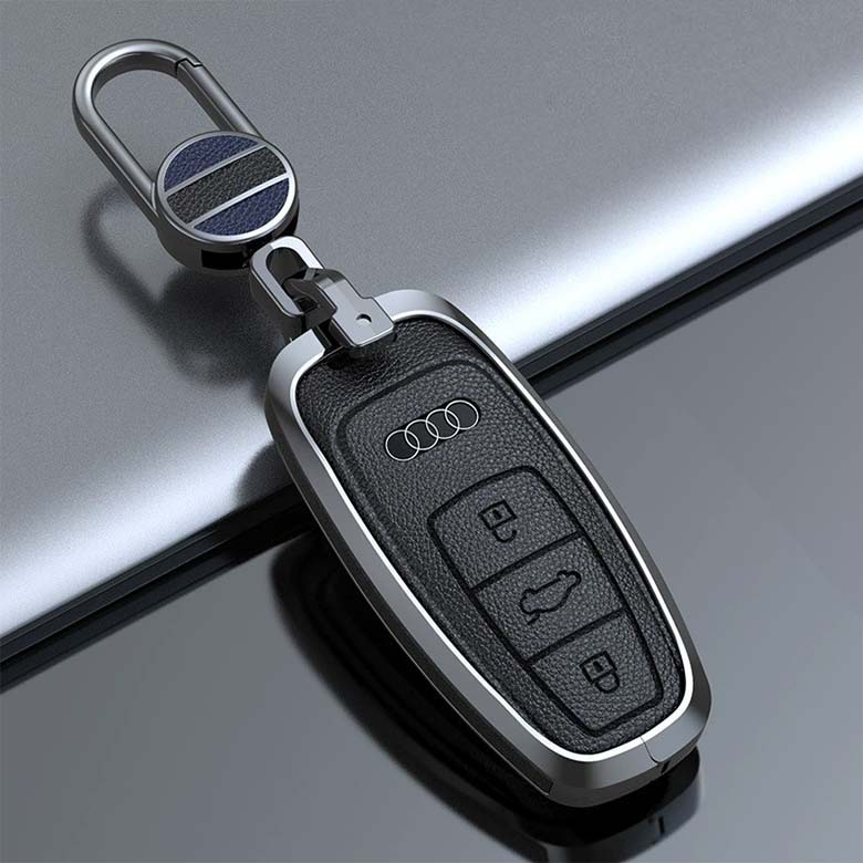 크로니클 막스라인 아우디호환 A8 A7 A6 A5 Q5 Q7 2중 키케이스 A타입, 블랙, CMAX-AUD3 28,900원