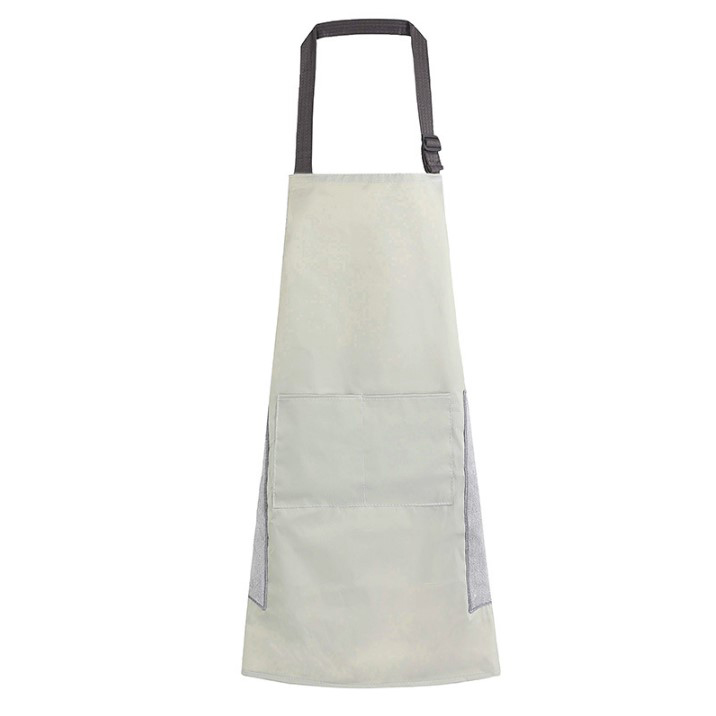 씨오브비 길이조절 물닦이 생활방수 럭셔리 앞치마, 크림, 1개 7,600원