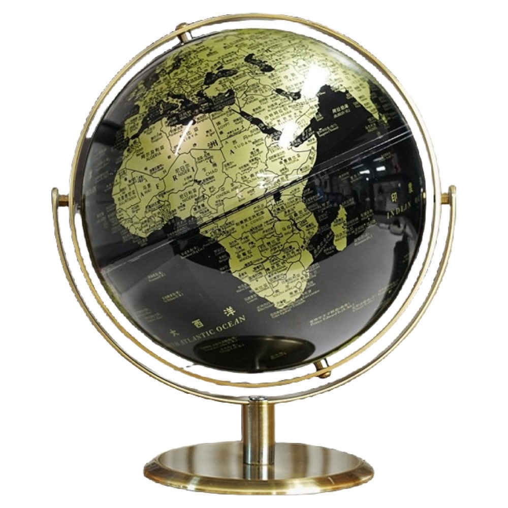 문구담 감성 인테리어 회전 월드맵 지구본 23cm, 11 유니버설 블랙그린 48,500원