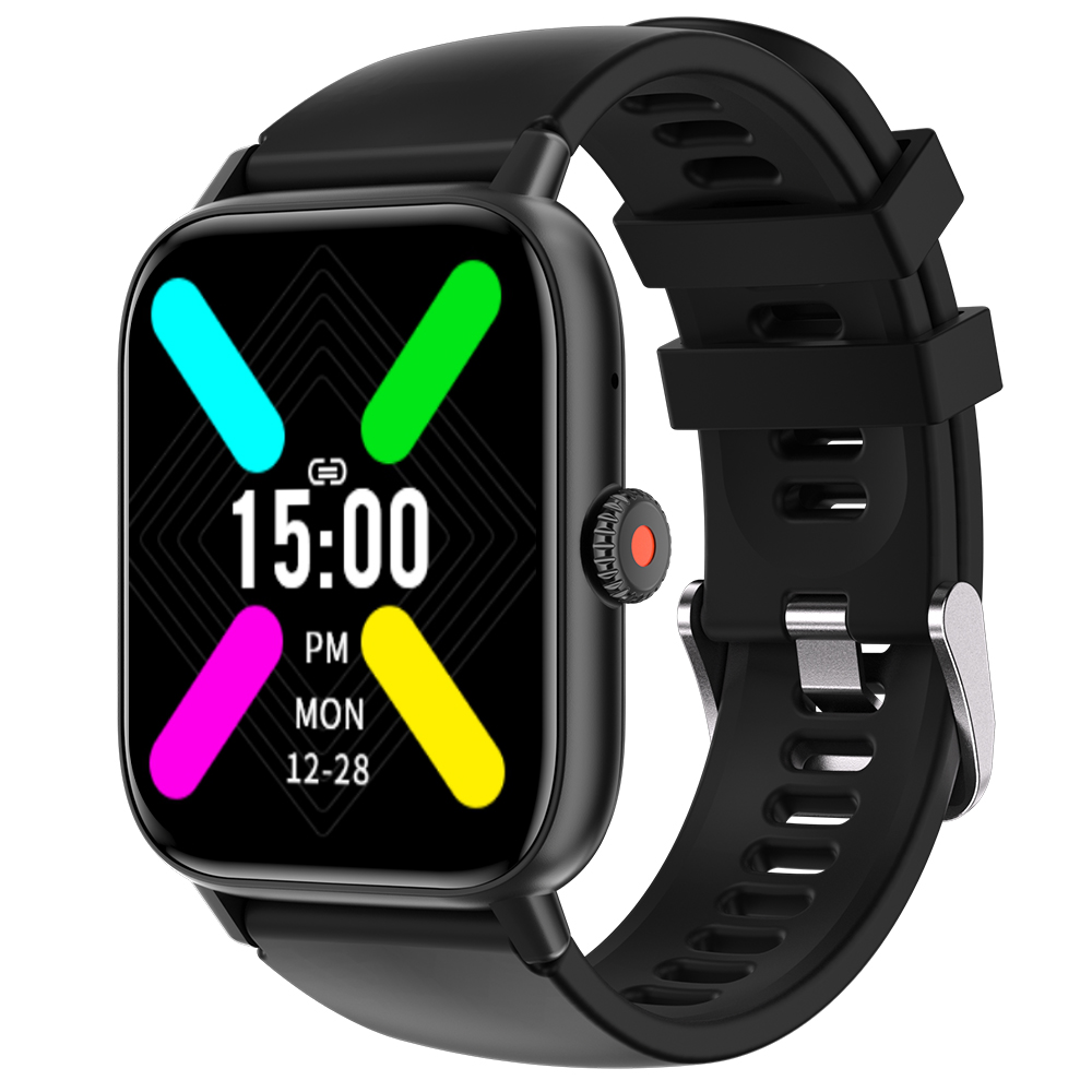 WAPiK 블루투스 스마트워치 Z8 1.91인치 한글판 학생 여성시계, GPS + 블루투스, 4.8cm, 블랙 33,900원