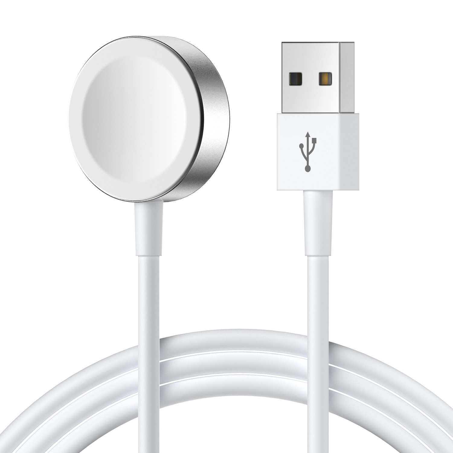 케이맥스 애플워치 전기종 호환 A타입 무선 충전기 1m, 1개, 화이트 6,630원