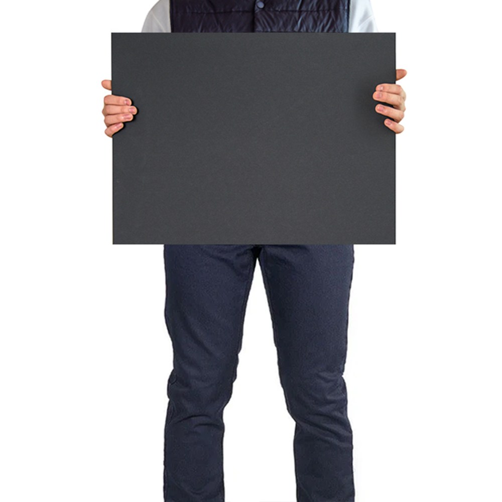 검정 폼보드 (5T) 455x610 (60장)국내유일 특허 어린이완구KC인증제품 입니다(가운데폼과 종이합지시 접착제 사용하지않은 국내유일 폼보드입니다) 90,000원