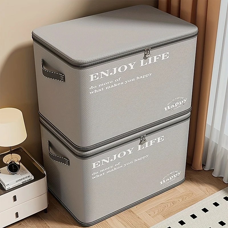 대형 수납박스 50cm 접이식 이불 수납함 옷정리함 뚜껑형 패브릭 정리함 43,500원