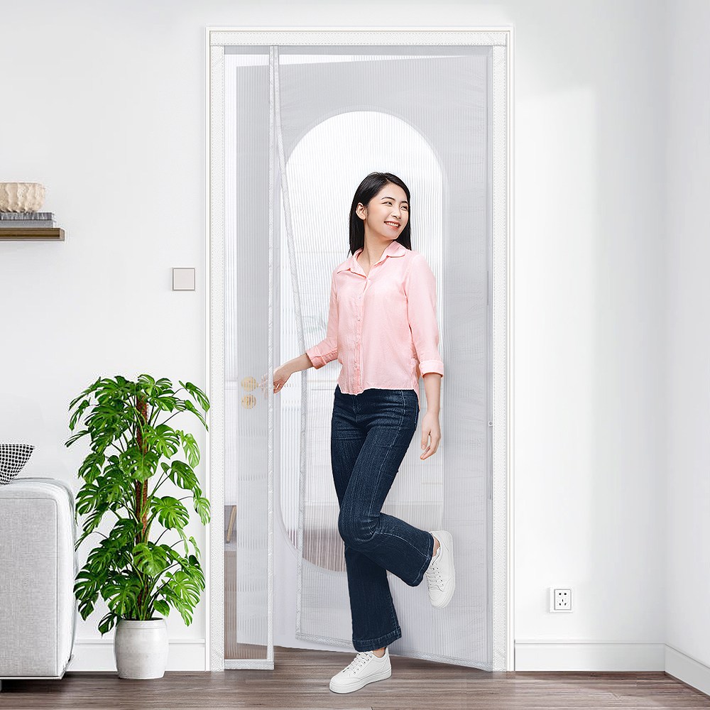 별의별샵 현관 방문 방충망 방충문 자석 일체형 미세 모기장, 1개 14,900원